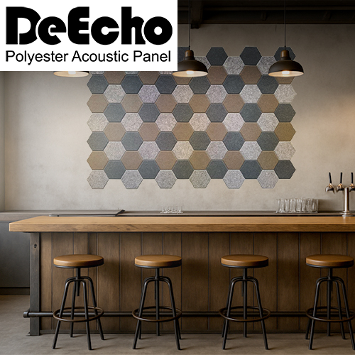 DeEcho 靜音藝術牆貼-晨霧大地