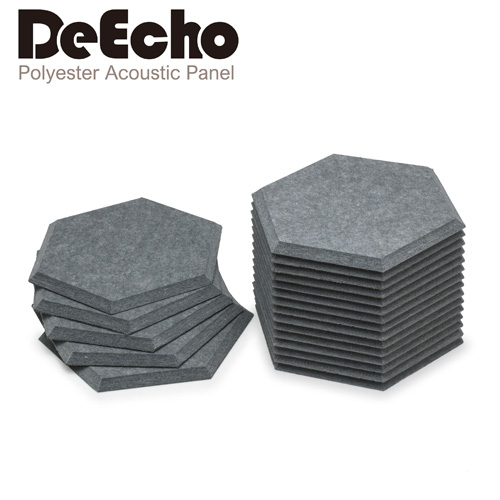 KEYSTONE 六角形DeEcho 吸音板20片裝-023月光灰
