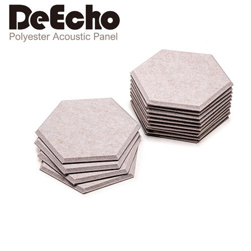 KEYSTONE 六角形DeEcho 吸音板20片裝-001淺駝