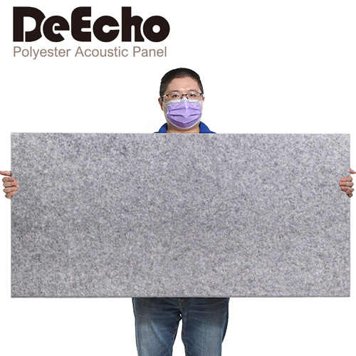 DeEcho 吸音板 120X60cm8片裝-003銀灰
