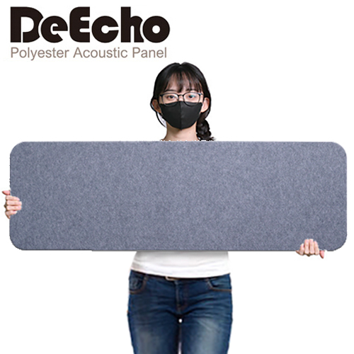 DeEcho 40*120 圓角吸音板(15mm淺灰)