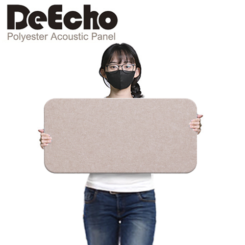 DeEcho 40*80 圓角吸音板(15mm深駝)