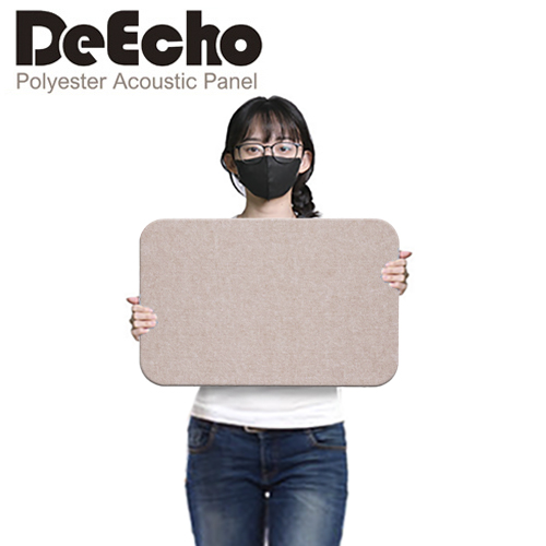 DeEcho 40*60 圓角吸音板(15mm深駝)