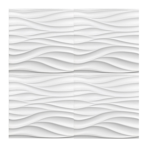 KEYSTONE聲學擴散板   立體沙波50x50x2.7CM(4入)