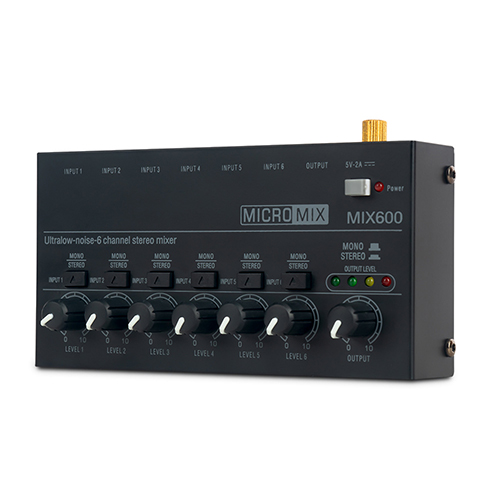 MICRO MIX 6軌迷你混音器(6.3mm)