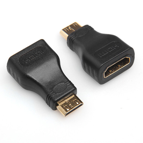 Keystone HDMI A母/Mini公 轉接頭