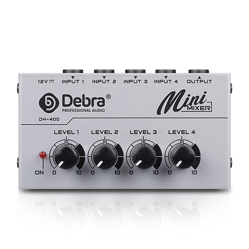 Debra DH-400 四軌迷你混音器(6.3mm)
