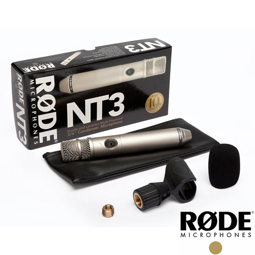 【RODE】電容式麥克風 NT3