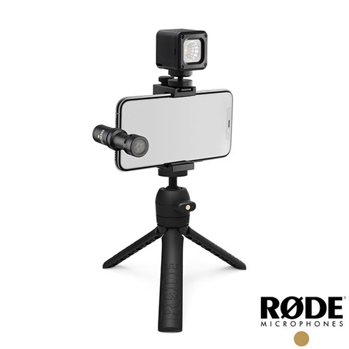 【RODE】Vlogger Kit VideoMic ME-L 手機直播套組│適 iOS Lightning