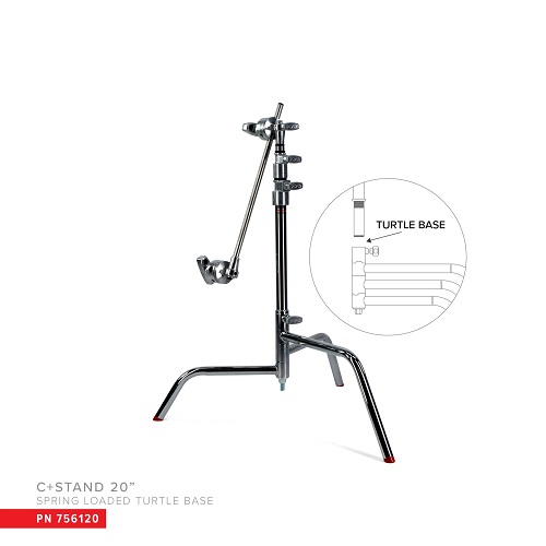 Matthews 20" C-Stand Turtle Base 可拆式含頭及桿燈腳#756120