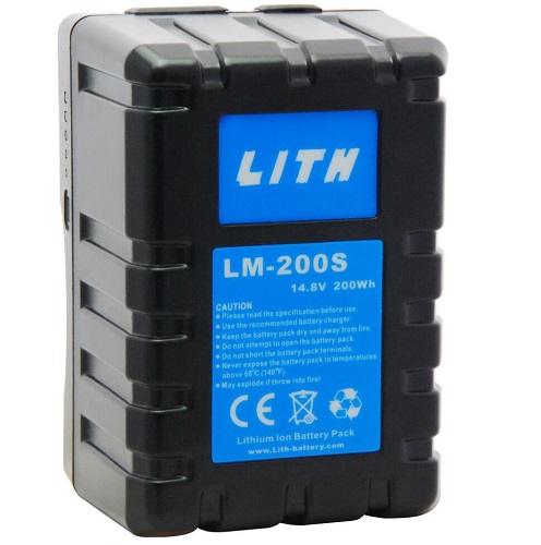 LITH LM-200S 大容量鋰電池14.8V / 200Wh V掛(V-LOCK)