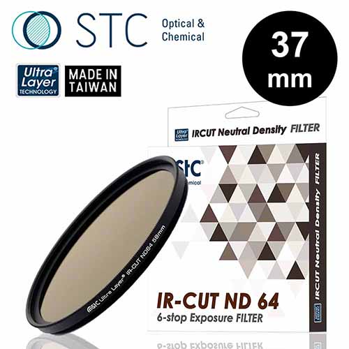 STC IR-CUT ND64 紅外線阻隔零色偏減光鏡37mm