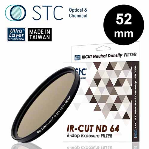 STC IR-CUT ND64 紅外線阻隔零色偏減光鏡52mm