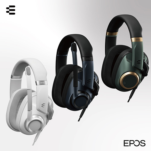 EPOS H6 PRO CLOSED 旗艦封閉式電競耳機 白