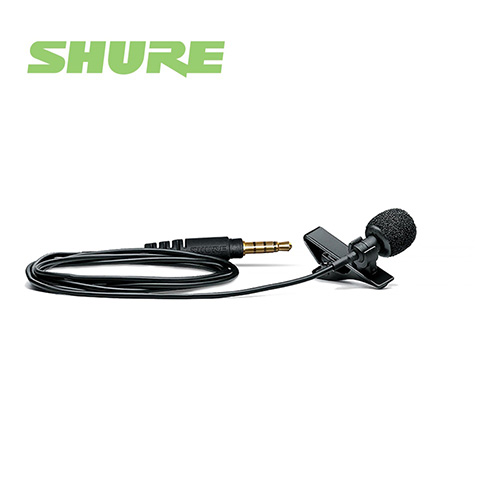 SHURE MOTIV MVL行動裝置用全指向領夾式麥克風