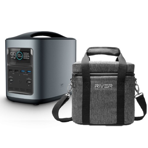 ECOFLOW River 500 移動儲電設備旅行組合 (黑)